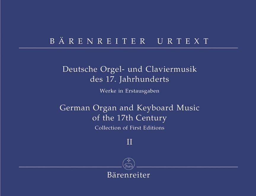 Deutsche Orgel-Und Claviermusik des 17. Jahrhunderts Partition Orgue