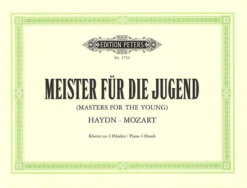 Meister Für Die Jugend Volume 1. 4 Mains Partition Piano
