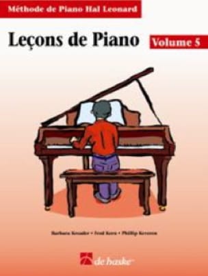 Leçons de Piano Volume 5 - HAL LEONARD - Partition - Piano