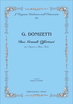 2 Grandi Offertori DONIZETTI Partition Orgue
