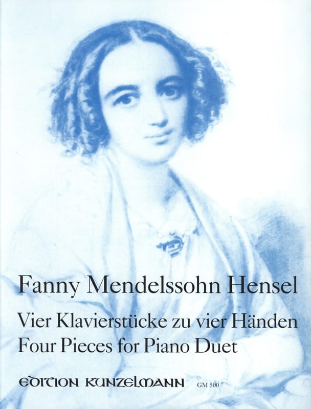 4 Pièces. 4 Mains Fanny Hensel-Mendelssohn Partition Piano