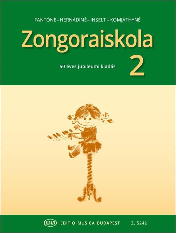 Zongoraiskola - Volume 2 Partition Piano