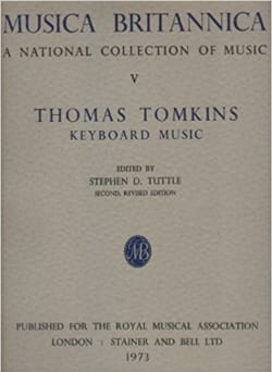 Keyboard Music Thomas Tomkins Partition Clavecin