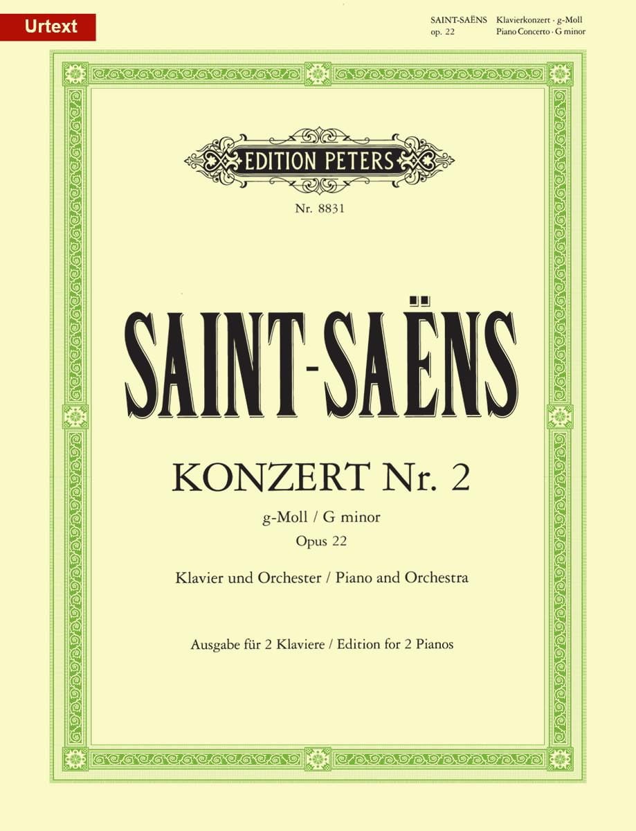 Concerto pour piano n° 2 en Sol mineur Opus 22 - SAINT-SAËNS