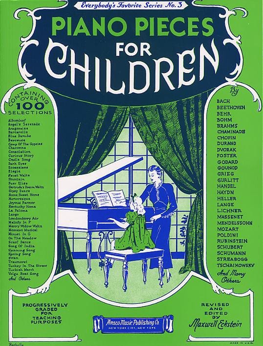 Piano Pieces For Children EFS 3 Partition Piano