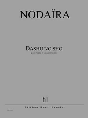 Dashu No Sho Ichiro Nodaïra Partition Saxophone