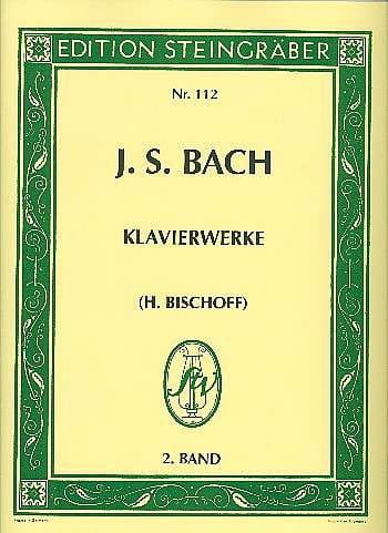 Suites françaises et anglaises BACH Partition Piano