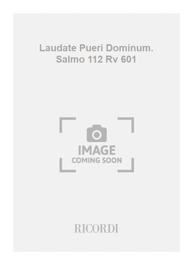 Laudate Pueri Dominum. RV 601 VIVALDI Partition