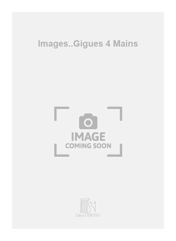 Gigue. 4 Mains DEBUSSY Partition Piano