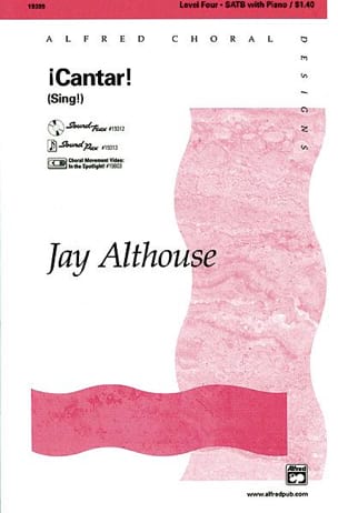 Cantar! Sing! Jay Althouse Partition Chœur