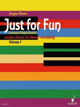 Just For Fun Volume 1. 4 Mains Jürgen Moser Partition Piano