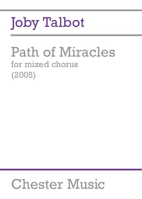 Path of Miracles Talbot Joby Partition Chœur