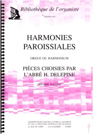 Harmonies Paroissiales Volume 1 Partition Orgue