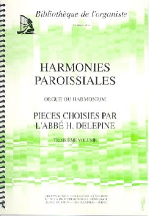 Harmonies Paroissiales Volume 3 Partition Orgue