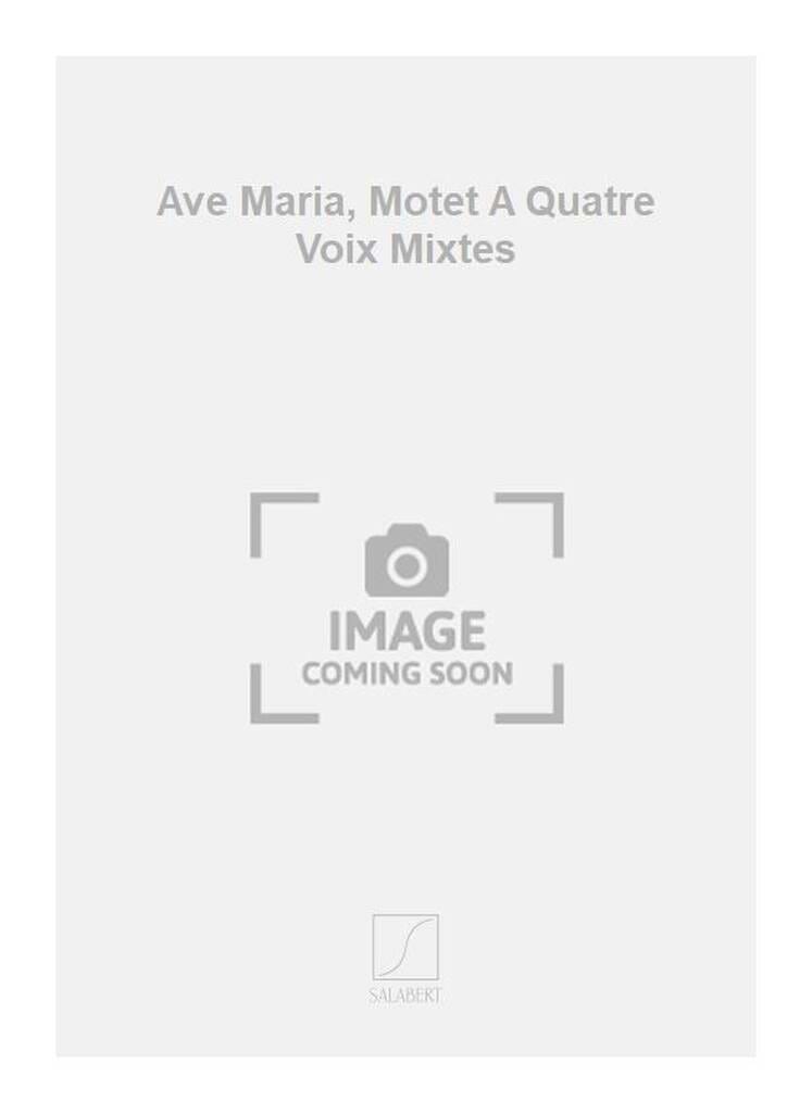 Ave Maria - Josquin Després - Partition - Chœur