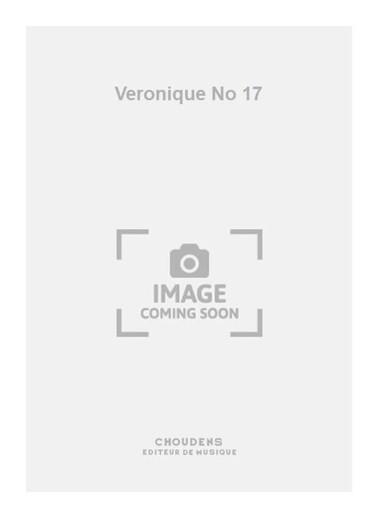 Voyons ma Tante, A ma Coiffure. Véronique - André Messager - Partition