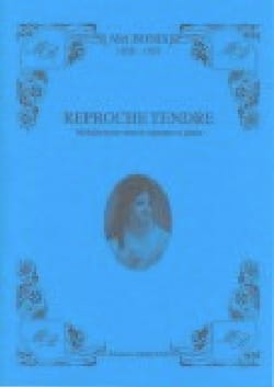 Reproche Tendre Op. 49 Mel Bonis Partition Mélodies