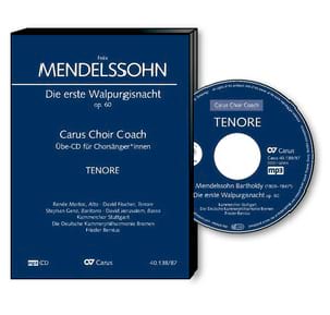 Die erste Walpurgisnacht - CD Ténor CHOEUR - Félix MENDELSSOHN