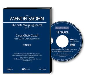 Die erste Walpurgisnacht - CD Ténor CHOEUR - Félix MENDELSSOHN