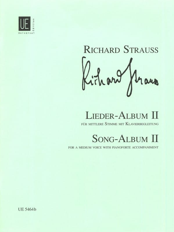 Lieder Album Volume 2. Voix Moyenne - Richard Strauss - Partition