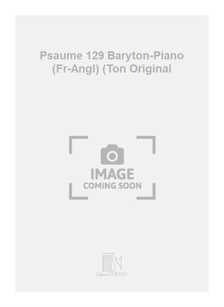 Psaume 129 - Lili Boulanger - Partition - Mélodies