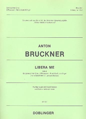 Libera me Fa Mineur. Conducteur BRUCKNER Partition Chœur