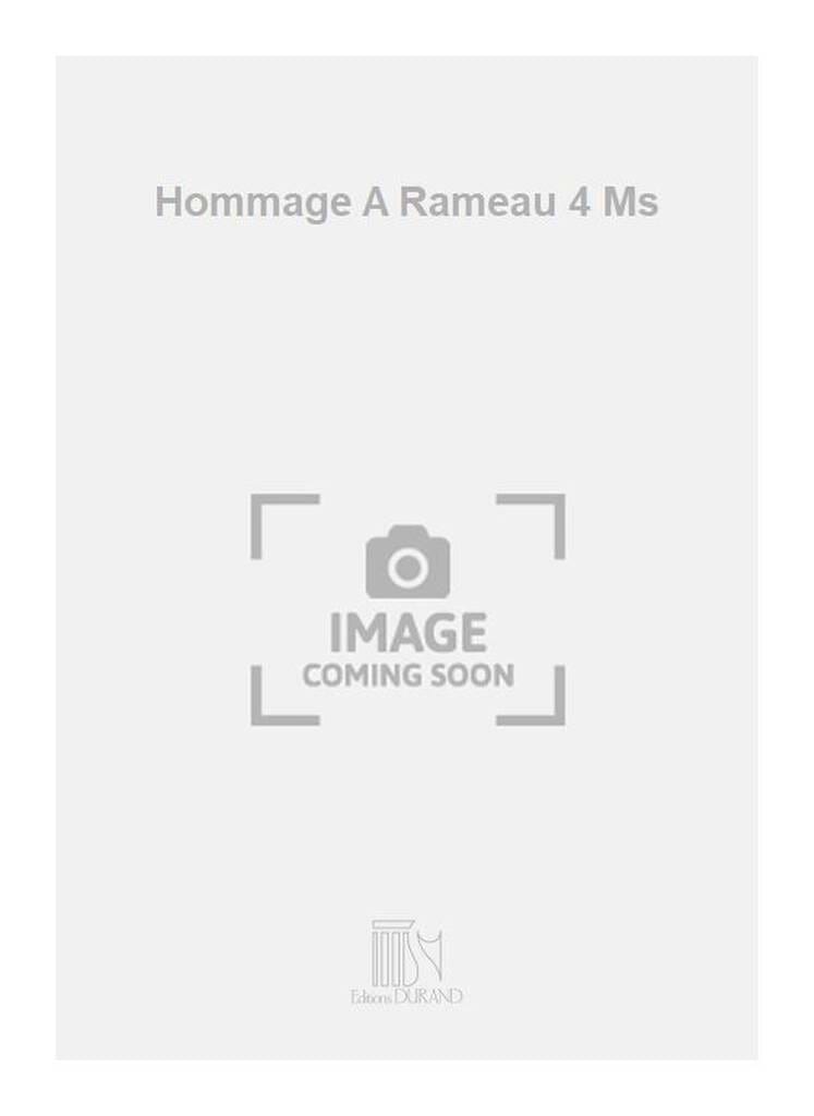 Hommage à Rameau DEBUSSY Partition Piano