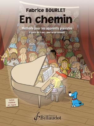 En chemin Fabrice Bourlet Partition Piano