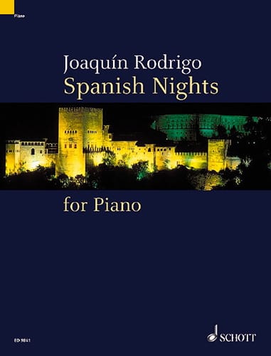 Spanish Nights RODRIGO Partition Piano