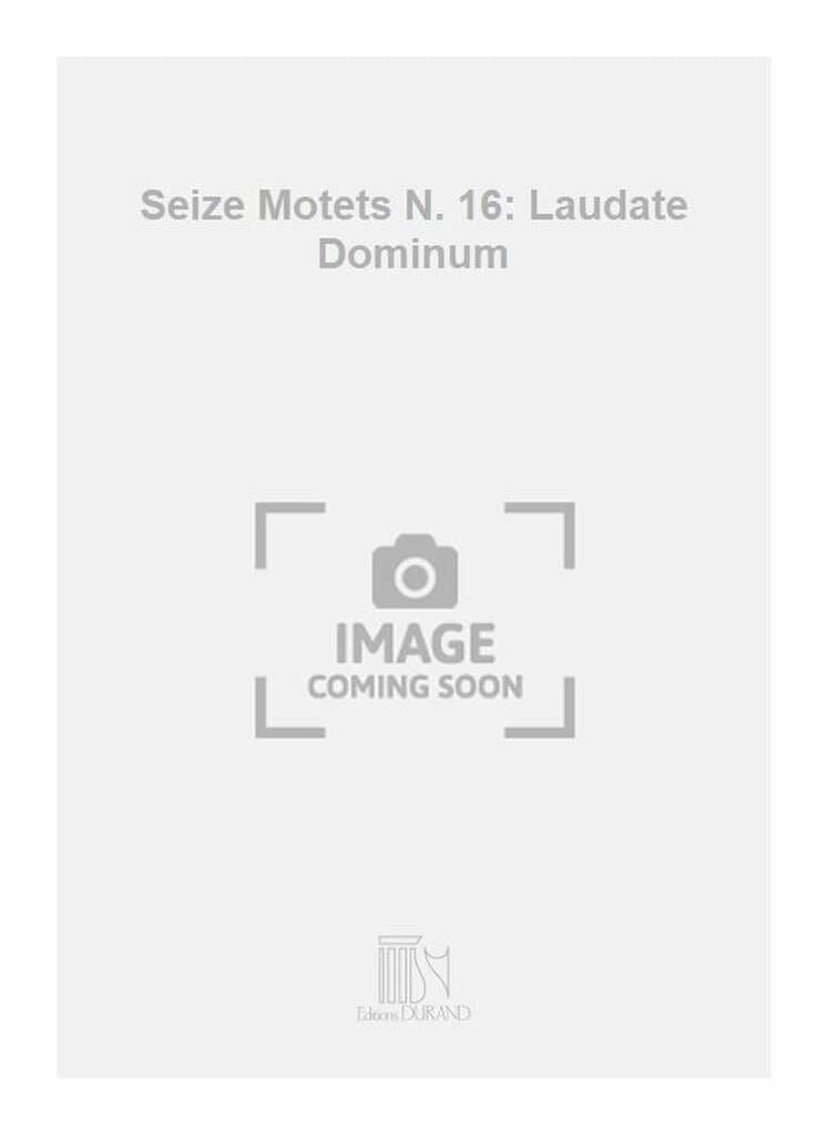 Laudate Dominum - SAINT-SAËNS - Partition - Chœur