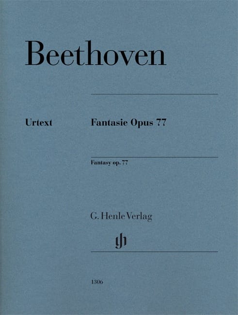Fantaisie op. 77 BEETHOVEN Partition Piano