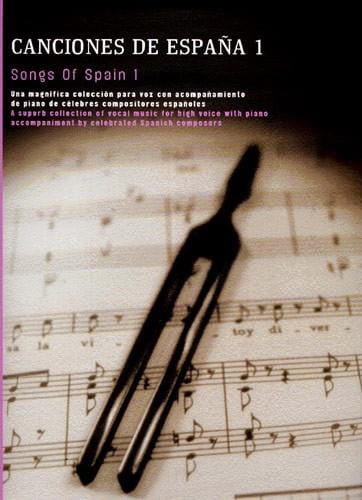 Canciones de España Volume 1 Partition Mélodies