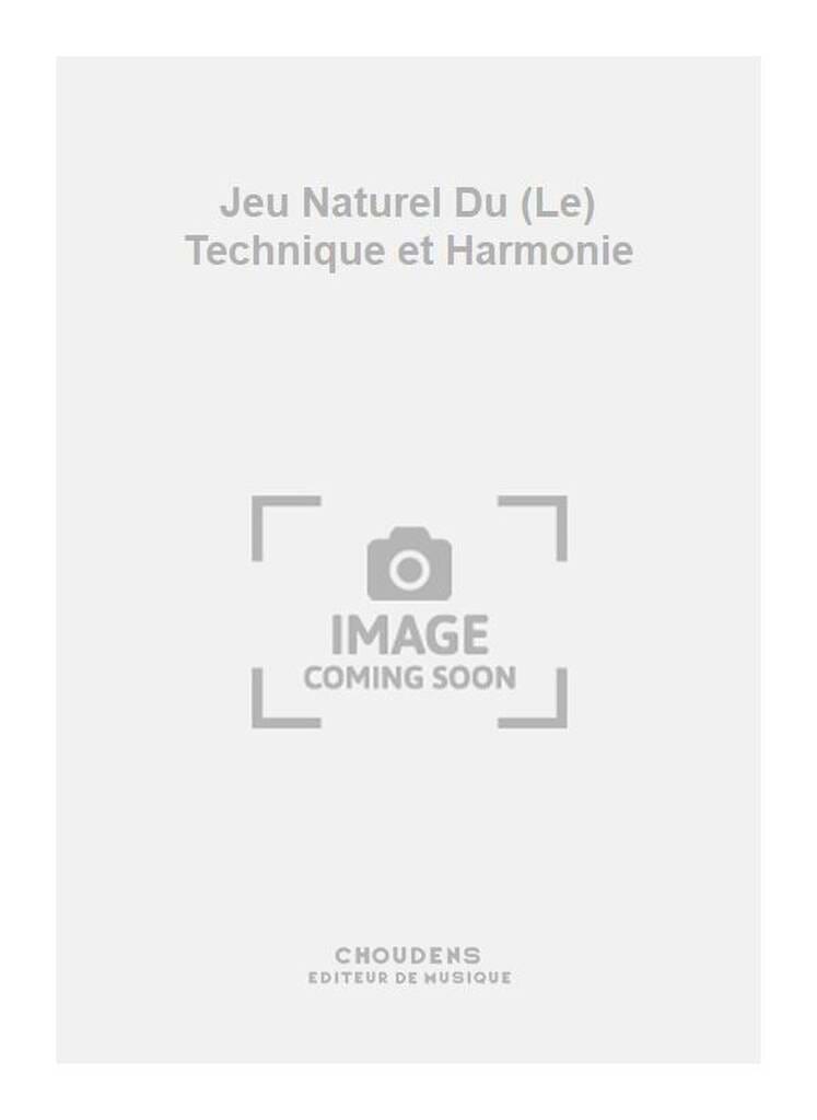 Le Jeu Naturel Du Piano Pendleton Partition Piano