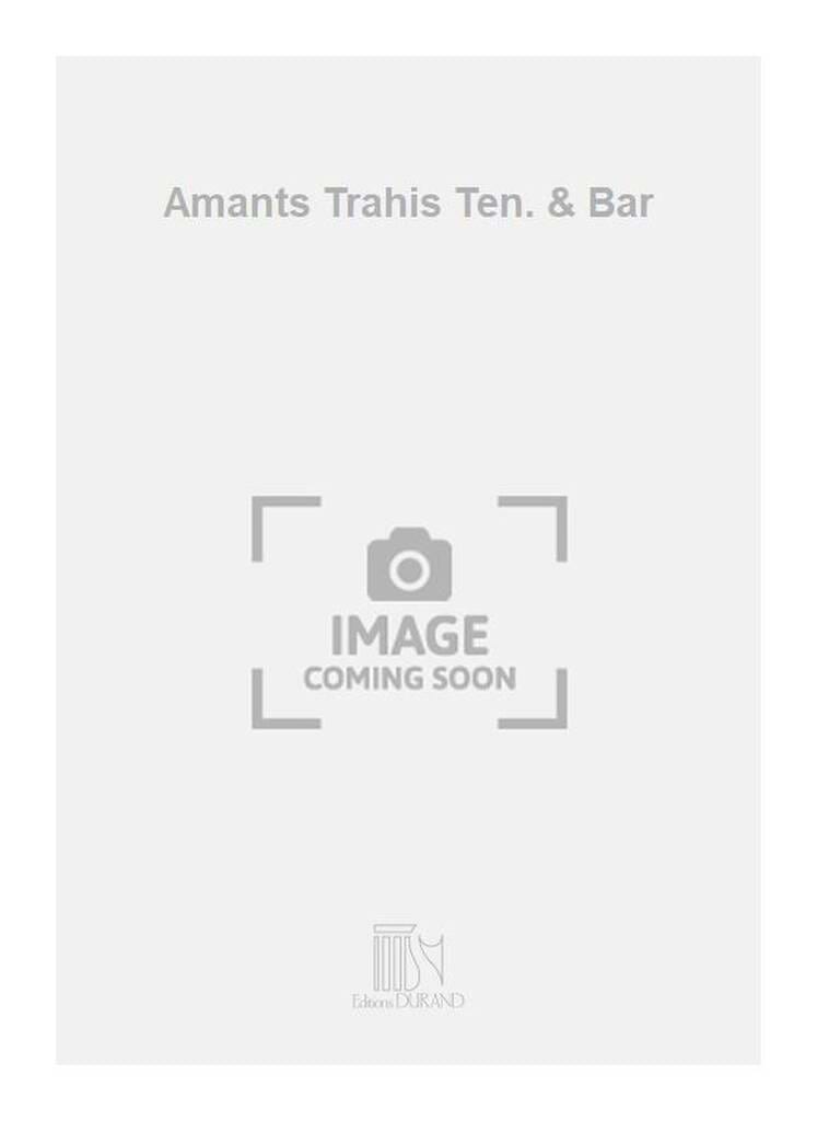 Les Amants Trahis - RAMEAU - Partition - Duos