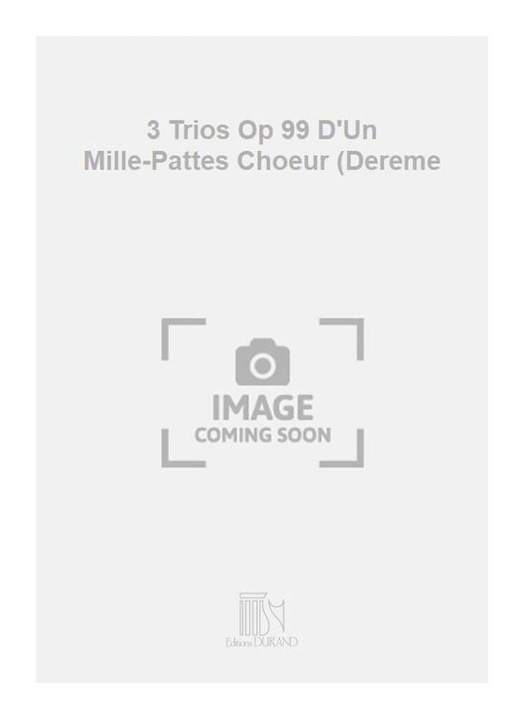 D'un mille-pattes amoureux. op. 99-3 Florent Schmitt Partition Chœur
