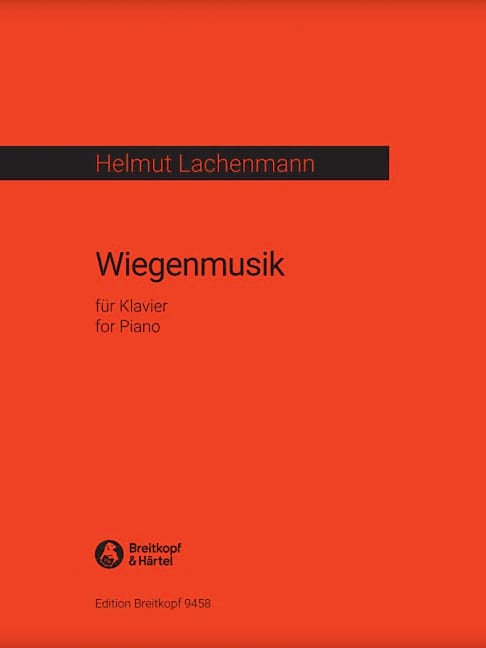Wiegenmusik - Helmut Lachenmann - Partition - Piano