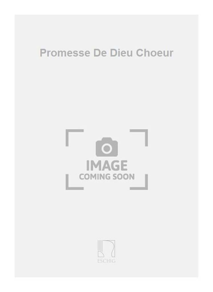 Promesse de Dieu MILHAUD Partition Chœur