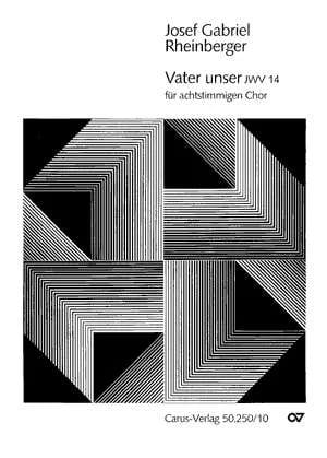 Vater Unser JWV 14 RHEINBERGER Partition Chœur