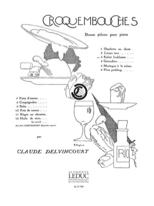 Omelette Au Rhum Claude Delvincourt Partition Piano