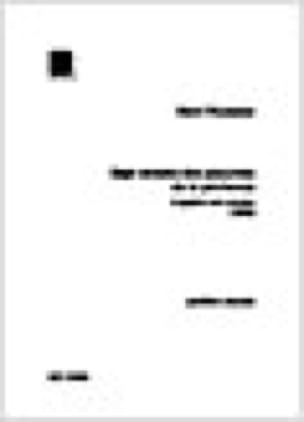 7 Versets des Psaumes de la Pénitence Henri Pousseur Partition Chœur