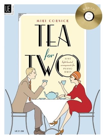 Tea For 2. 4 Mains - Mike Cornick - Partition - Piano