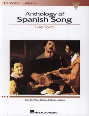 Anthology Of Spanish Song. Voix Grave Partition Mélodies