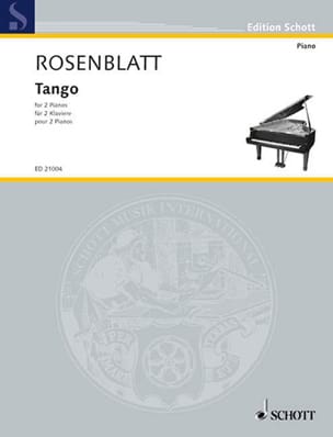 Tango Alexander Rosenblatt Partition Piano