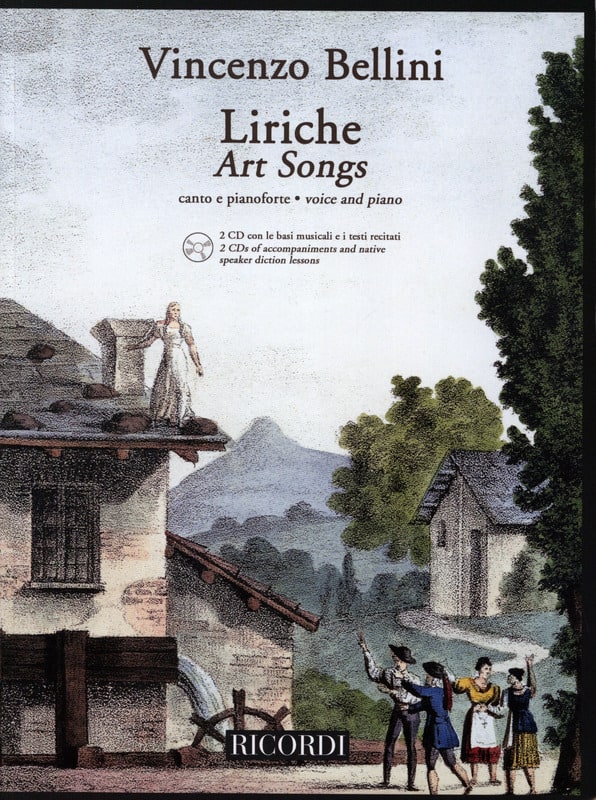Liriche + 2 CD BELLINI Partition Mélodies
