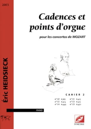 Cadences et Points D'orgue Pour les Concertos de Mozart Vol 2
