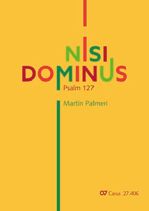 Nisi Dominus Martin Palmeri Partition Chœur