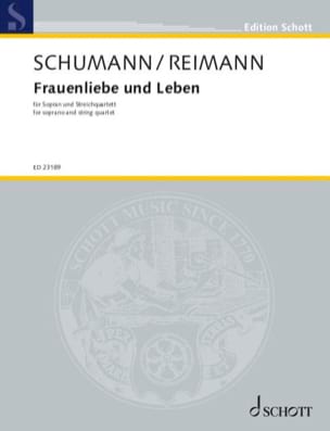 Frauenliebe und Leben Robert Schumann Partition Mélodies