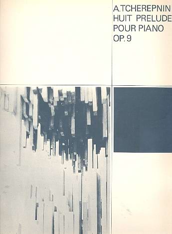 8 Préludes Op. 9 Tcherepnine Partition Piano
