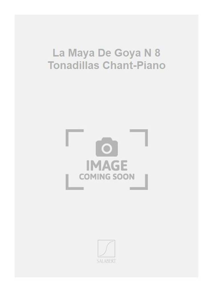 La Maya de Goya GRANADOS Partition Mélodies