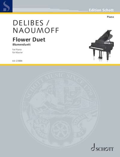 Flower duet Delibes Léo / Naoumoff Emile Partition Piano